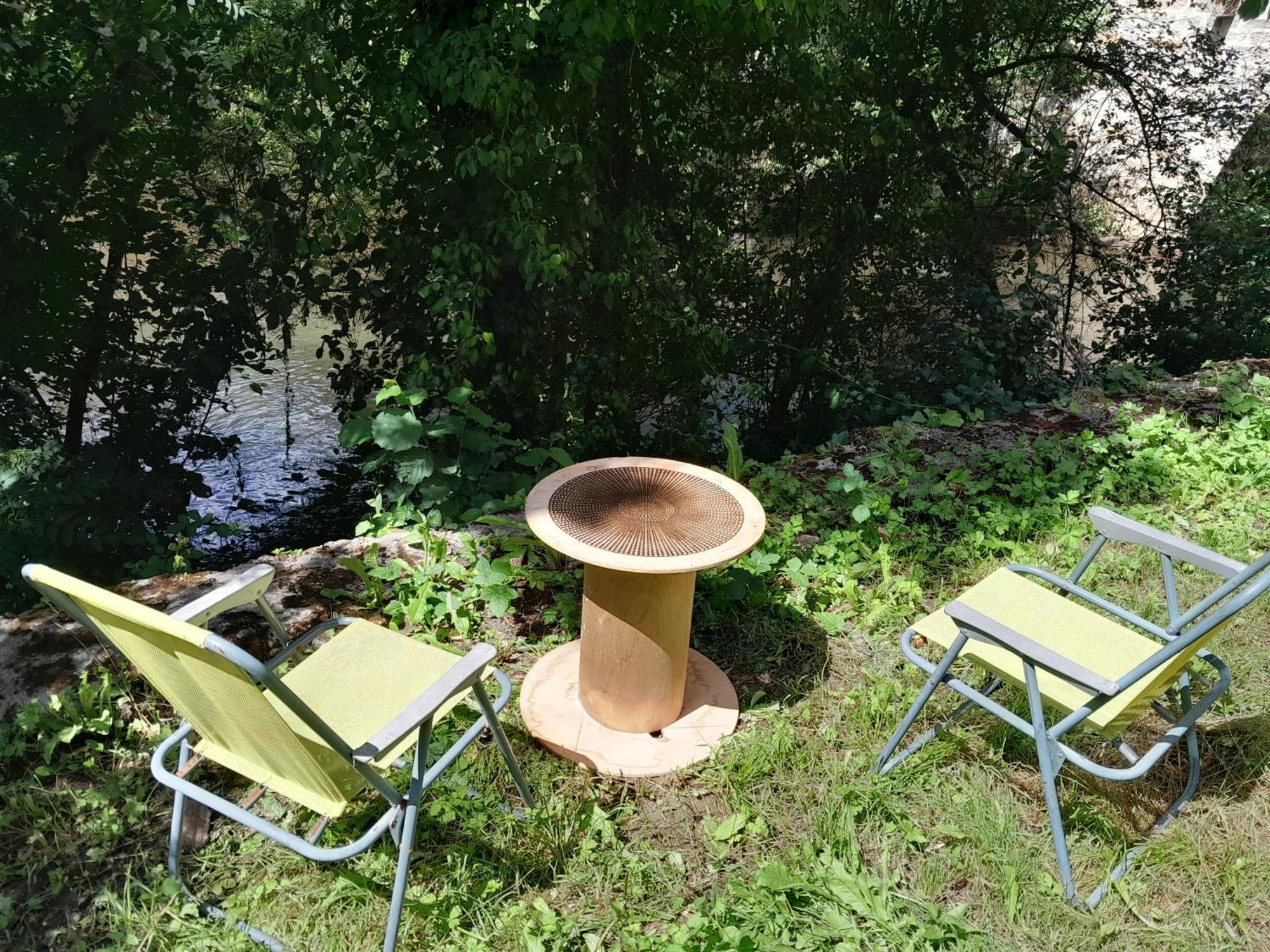 Le Refuge Du Cele Studio Paisible Jardin Et Riviere Figeac Ngoại thất bức ảnh